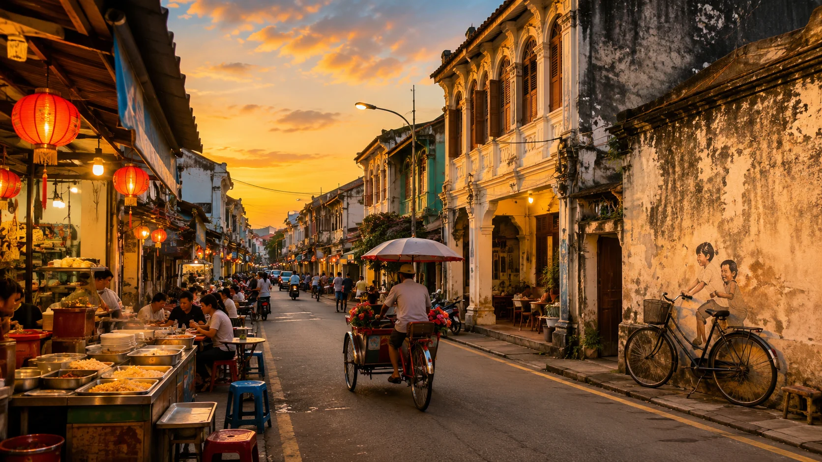 George Town Travel Guide: Penang's Street Art and Street Food Capital