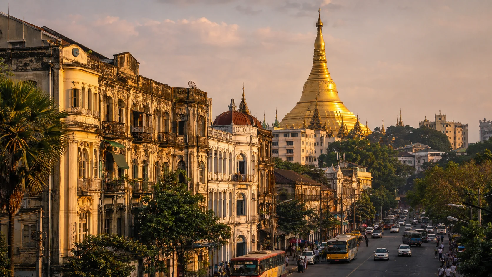 Yangon Travel Guide: Colonial Streets Under a Golden Pagoda